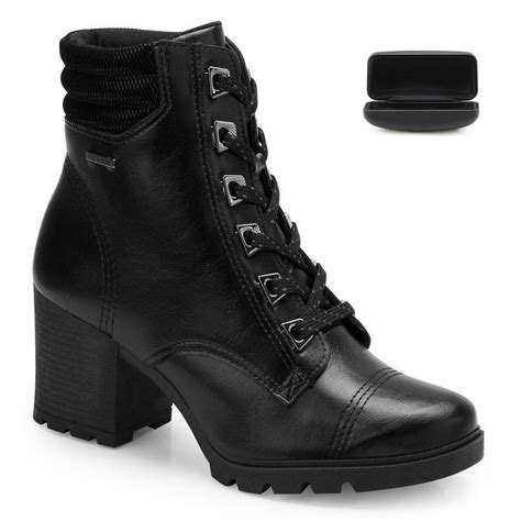 bota dakota preta|Bota Coturno Feminina Dakota G9781 Preta Preto .